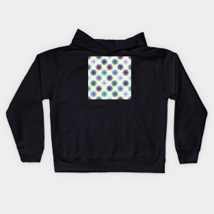 Deco Suns Cool on Sheer Green Kids Hoodie